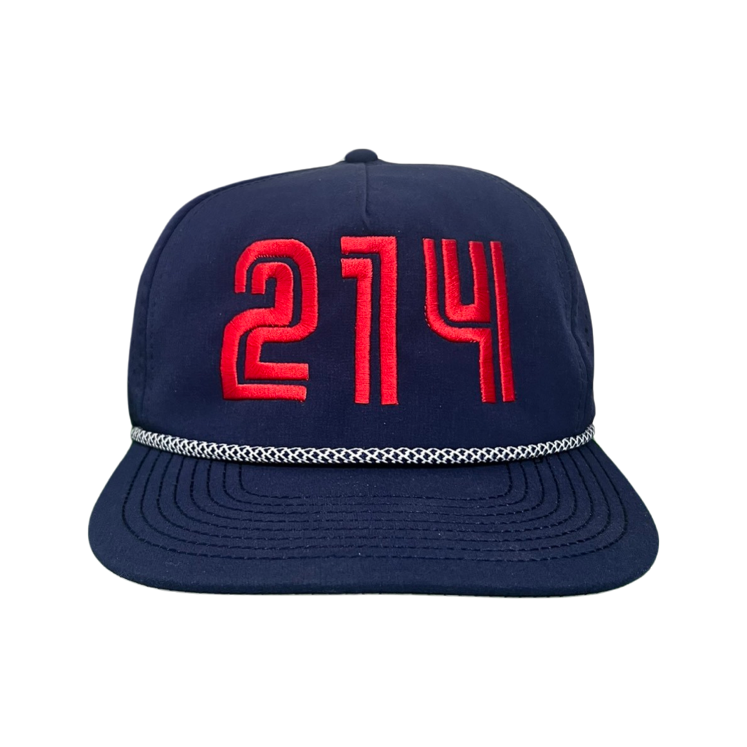 Navy with Navy White Rope SMU 214 Embroidered / Hats / SMU078 / MM for wholesale on Faire0