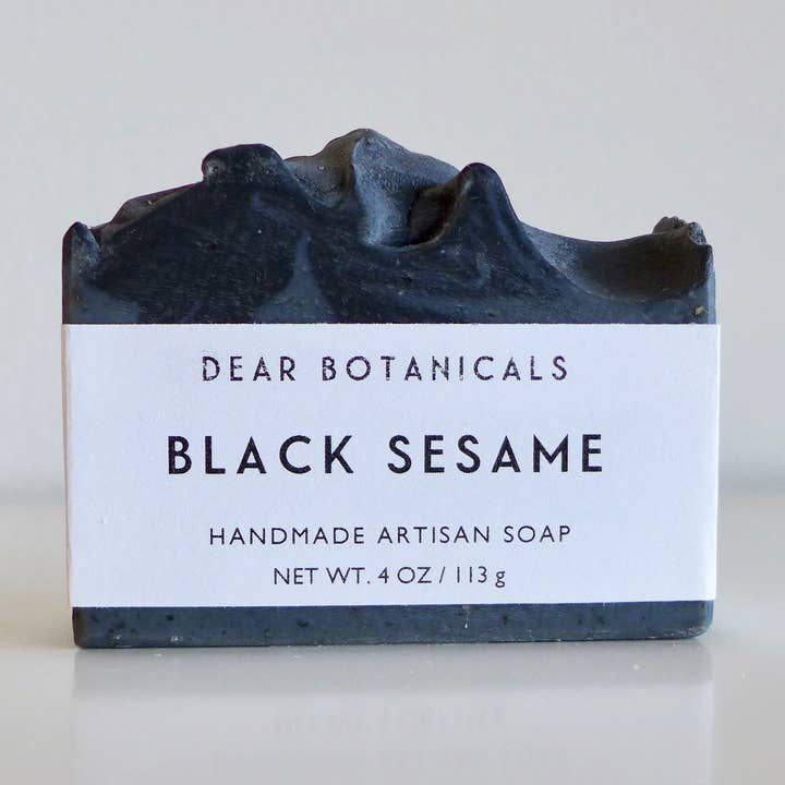 Dear Botanicals - Wholesale Bar Soap - Black Sesame Soap0