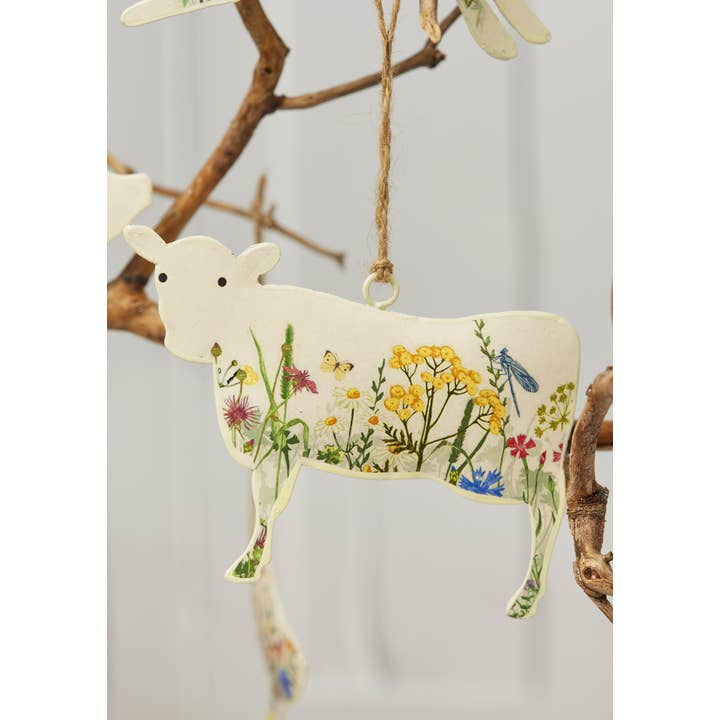 Namaste - Wholesale Decal - Party Decorations - Hanging Metal Farm Animal Decorations1