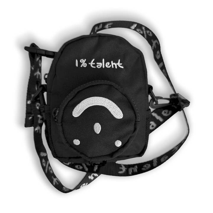 Face Side Bag (black) for wholesale by 1% Talent