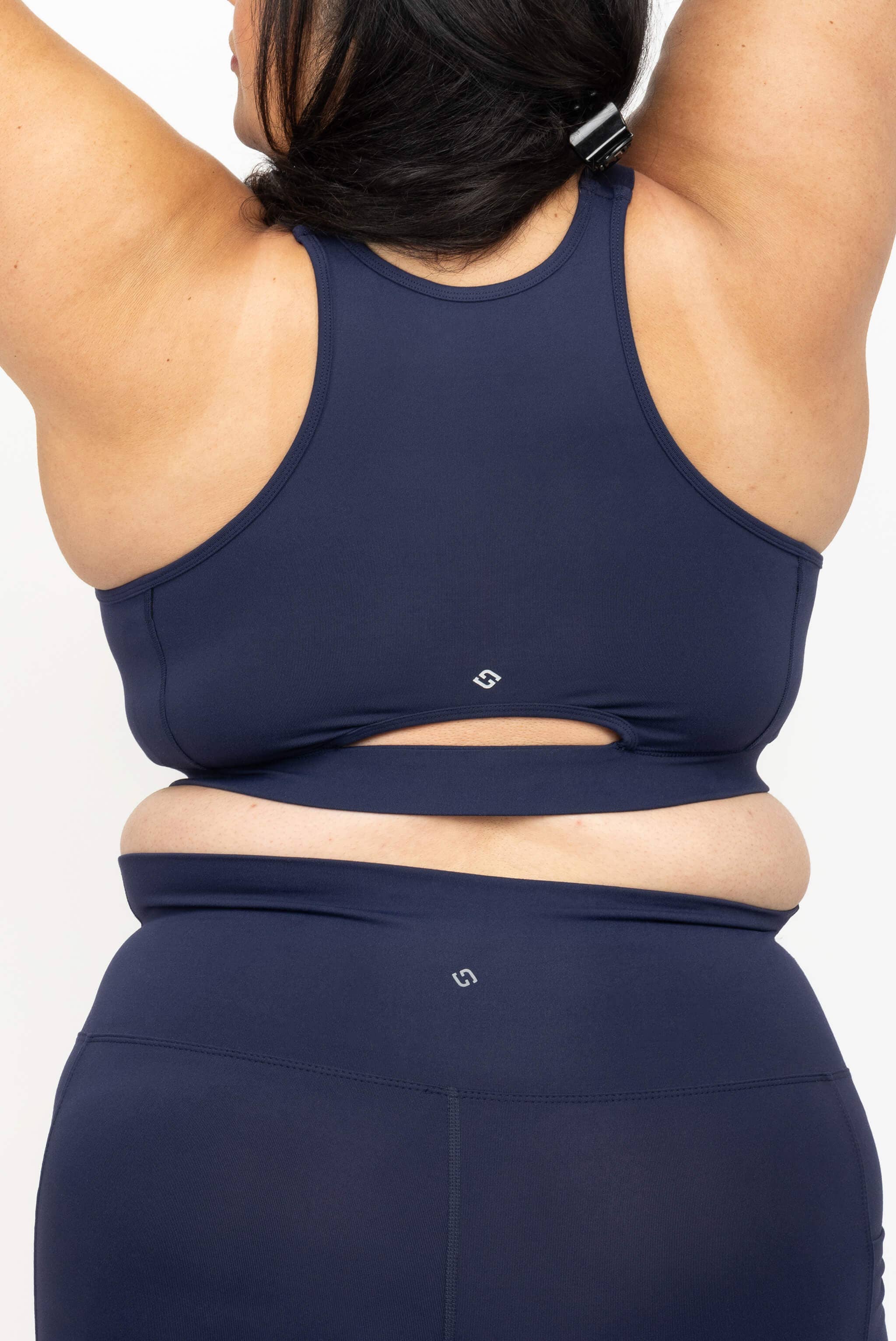 Superfit Hero - Wholesale Sports Bra - Women's - Zip Front Sports Bra - Navy1