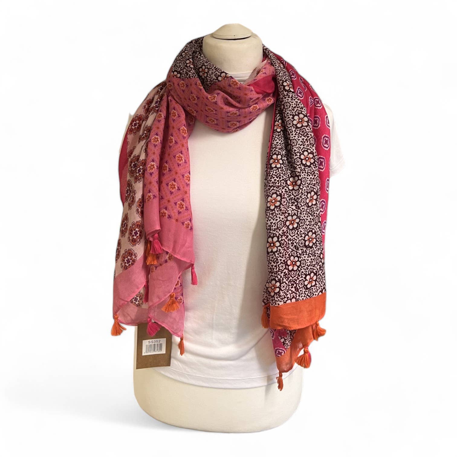 Jess & Lou - Vente Écharpe – femme - Collection d’écharpes de printemps | 13 motifs uniques5