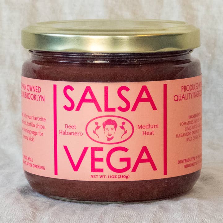 Salsa Vega Beet Habanero Salsa - Medium Heat for wholesale by Salsa Vega