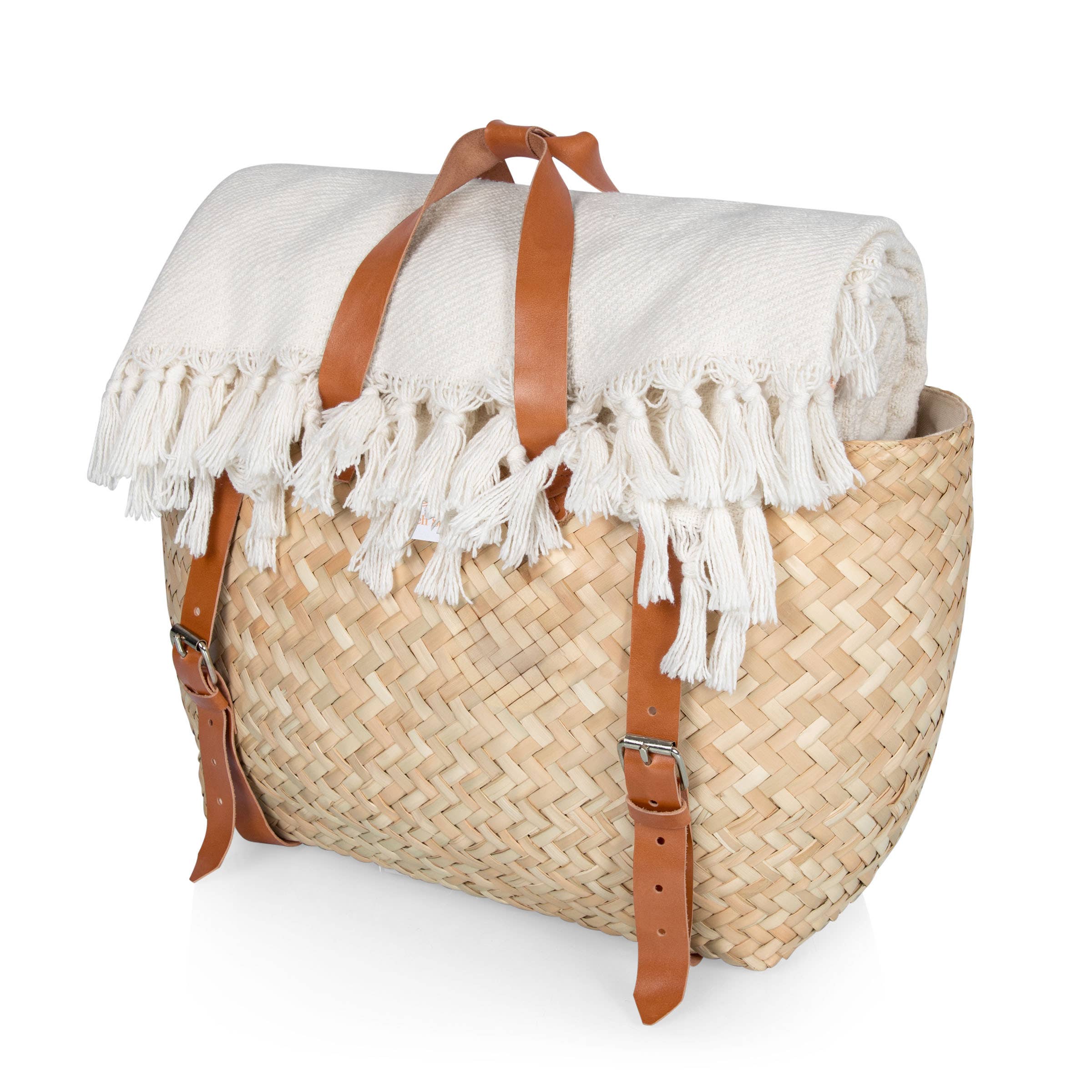 Picnic Time Family of Brands - Wholesale Cooler/Cooler Bag - Hermosa Insulated Woven Seagrass Beach Cooler Bag23