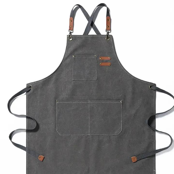 Fodory - Wholesale Apron - Heavy Cotton Canvas Cross Back Aprons2