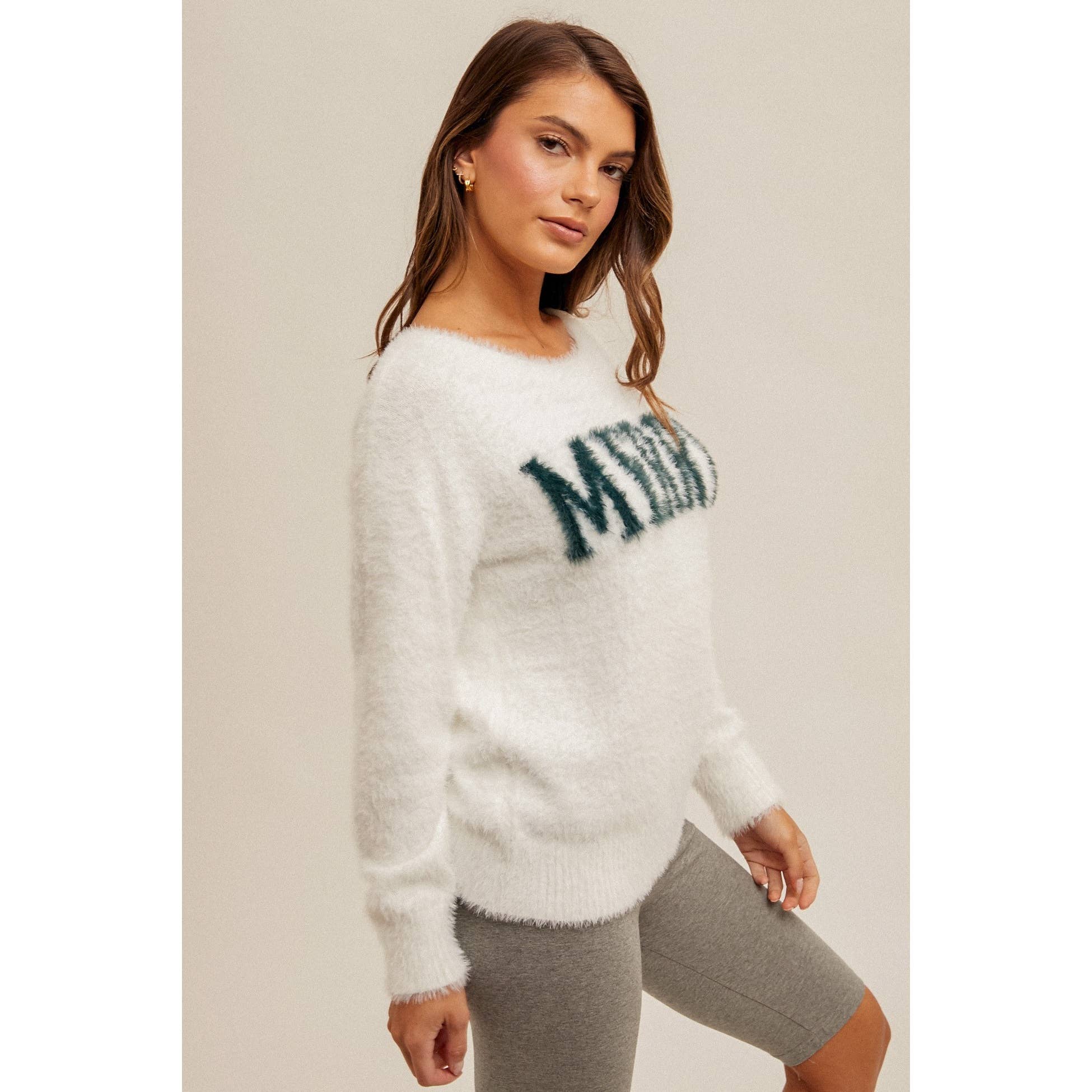 Apolline - Venta al por mayor Jersey de punto - Mujer - SUÉTER MERRY SOFT FUZZY EYELASH6