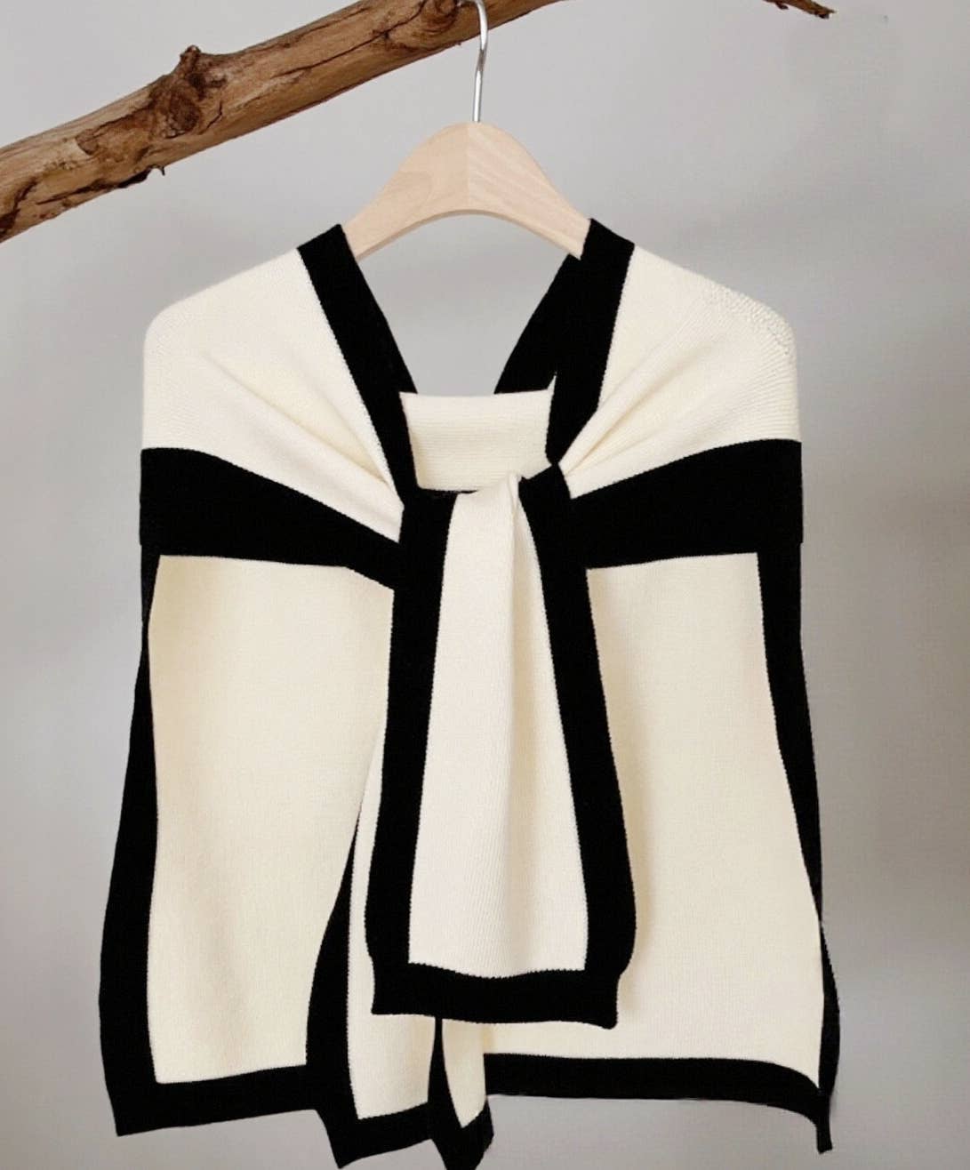 JC Sunny Fashion – wholesale Halsduk - Dam – JC063329 Unik design öppen front knyt sjal wrap5