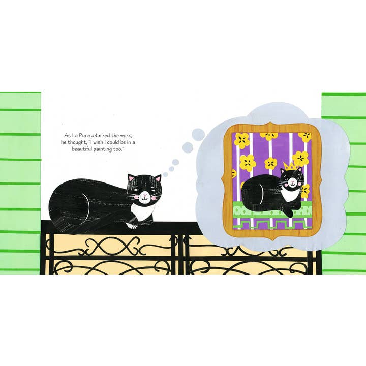 Schiffer Publishing – wholesale Förskolebok (3–5) – En Purr-fect Målning: Matisses andra stora katt4