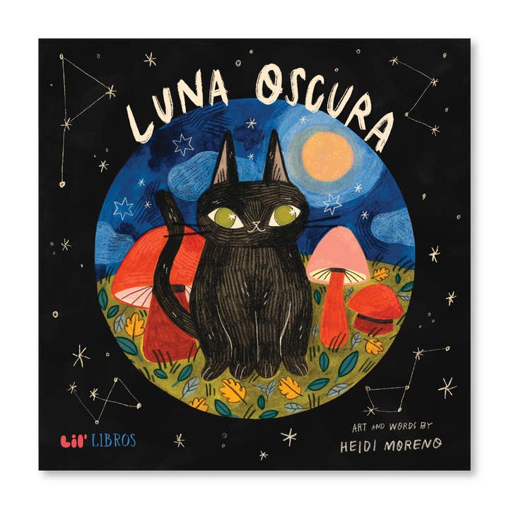 Lil' Libros ~ Bilingual Children's Books & Games - Wholesale Preschool Book (3-5) - Luna Oscura (Bilingual: English and Spanish)