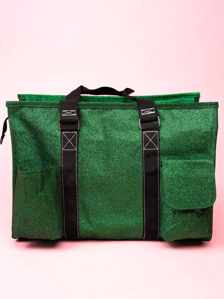 Tote Organisé NGIL Green Glitz & Glam pour la vente par Wholesale Accessory Market
