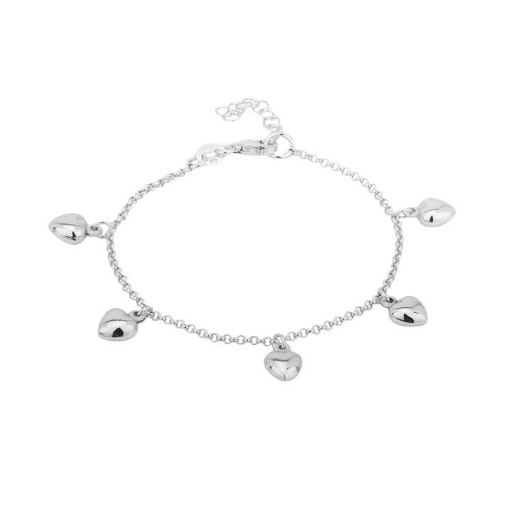 Bracciale pendente a cuore soffiato per la vendita all'ingrosso da parte di Vanbelle