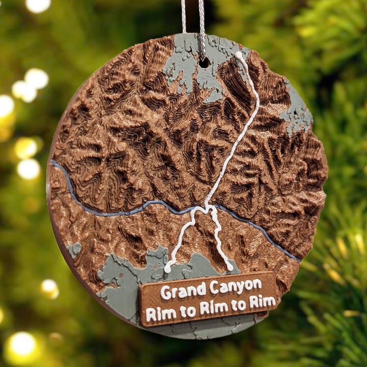 Décoration 3D bord à bord du Grand Canyon pour la vente par 3DTrails