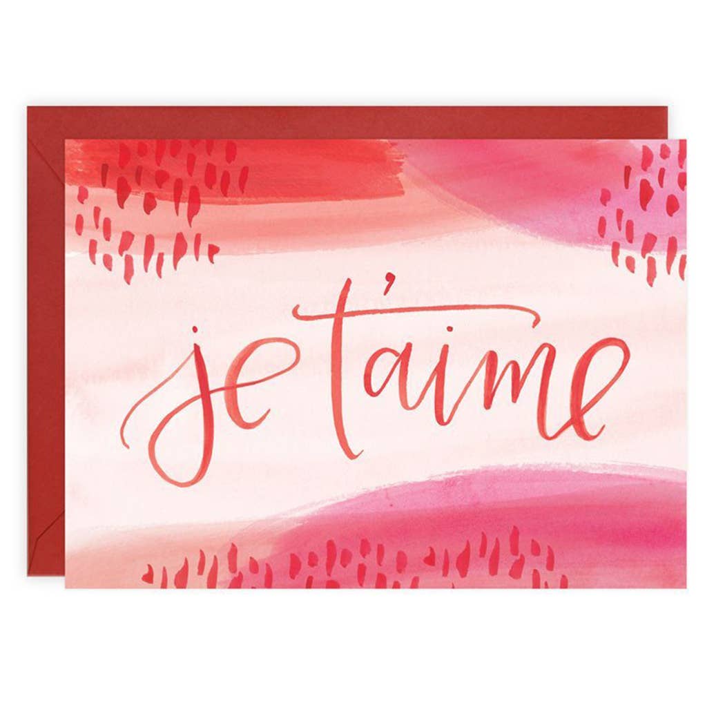 LoveLight Paper - Vendita all'ingrosso Biglietti d'amore - Carta Je T'aime0