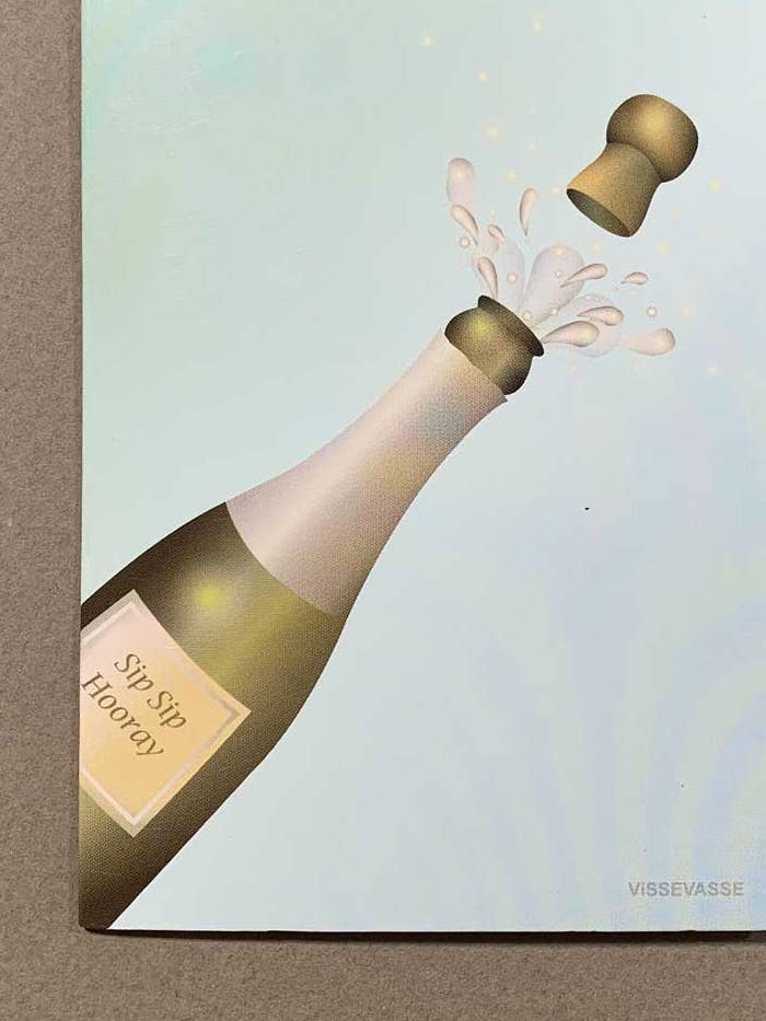 SIP SIP HOORAY - minitarjeta para venta al por mayor de ViSSEVASSE