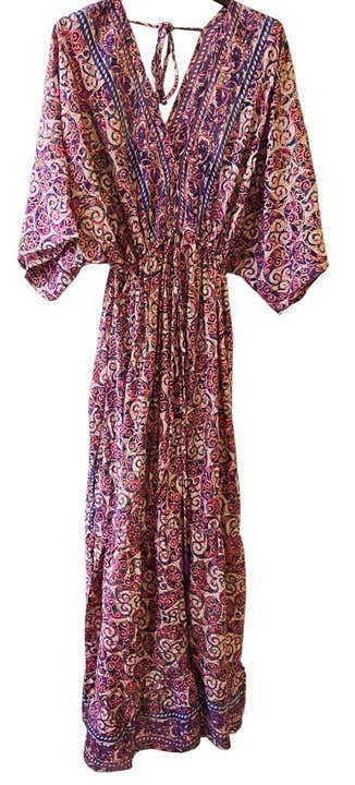 Boheme silkekjole db-6-8 for engroshandel hos Nola by bijusol