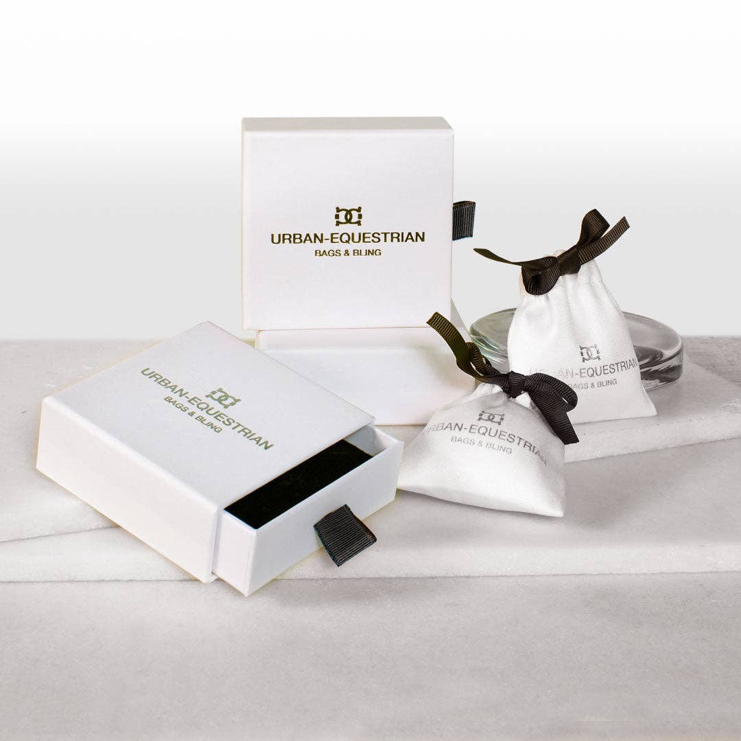 URBAN-EQUESTRIAN - Vente Bracelets à breloques/pendentifs - Tally - Bracelet en cuir tressé en forme de fer à cheval pour pièces de monnaie en naturel3