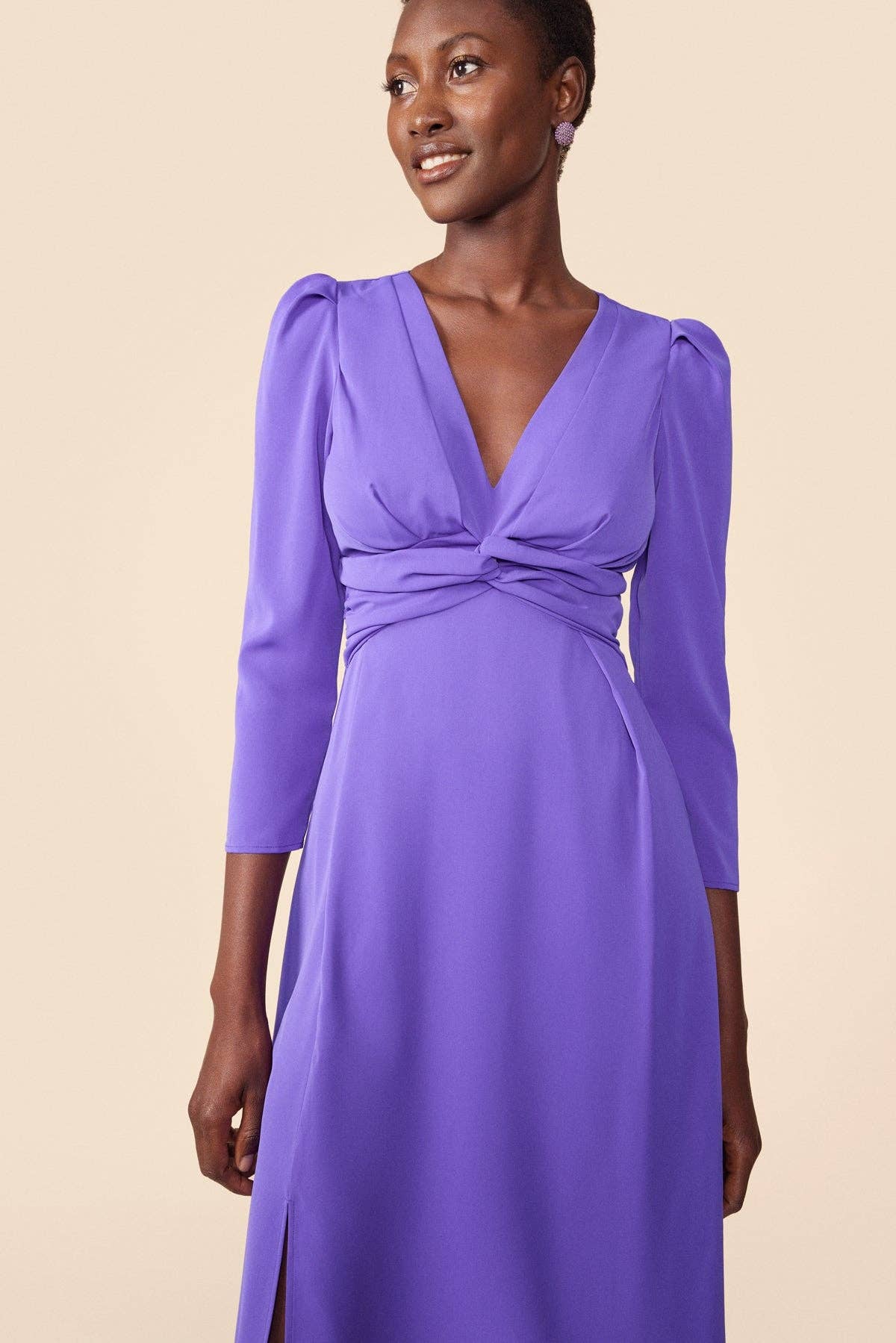 Bruna - Wholesale Dress - Women's - Ode Purple Dress · Allegory ·2
