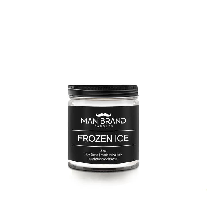 Man Brand Candles Frozen Ice for wholesale by Man Brand Candles