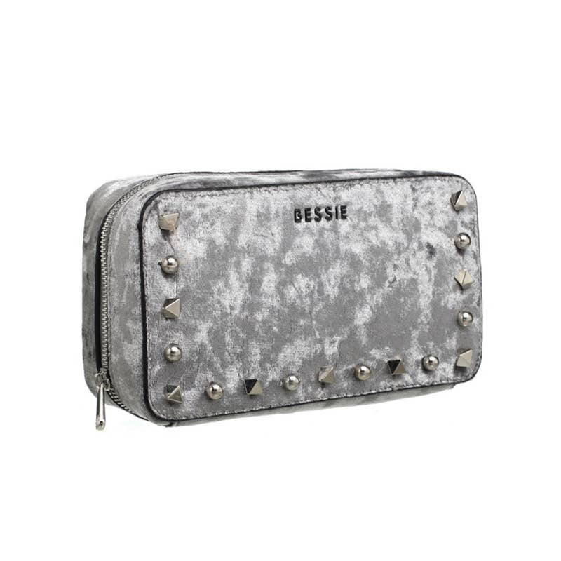 Bessie London – wholesale Crossbody bag – Women's – Studs Velvet Crossbody & Bum Bag8