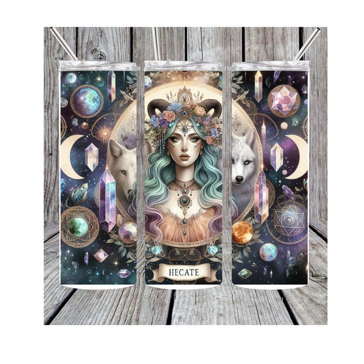 Eclectic Wallflower Boutique - Wholesale Insulated Mug/Tumbler - Hecate tumbler