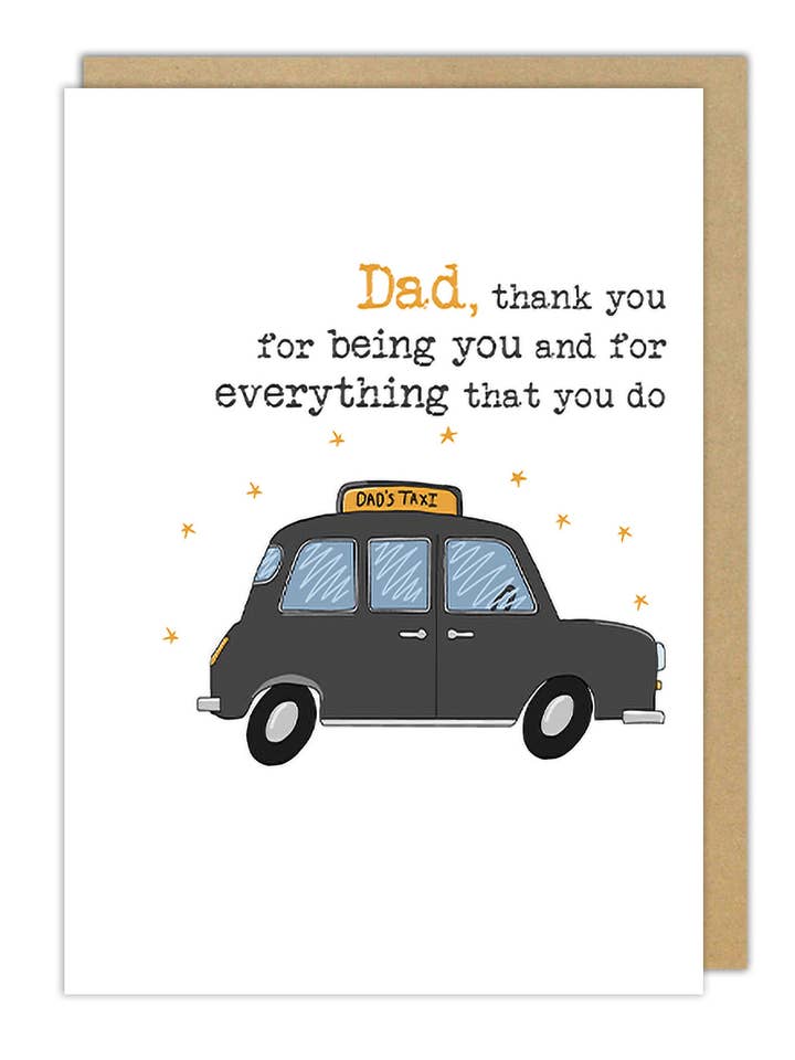 Carte de fête des pères Thank You Papa pour la vente par Notes & Queries, Inc.