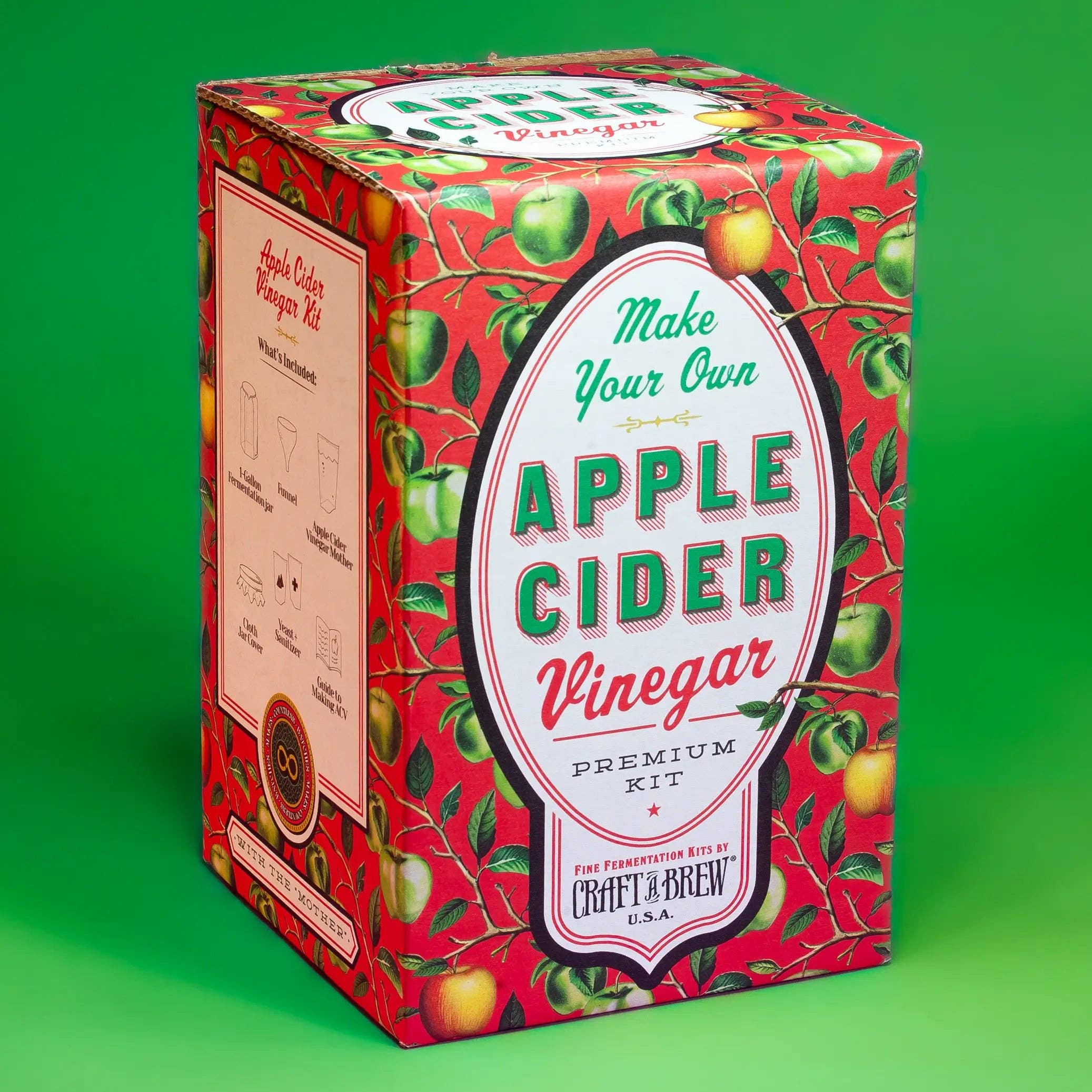 Craft a Brew – Großhandel DIY-Getränkekit – Apfelessig-Set1