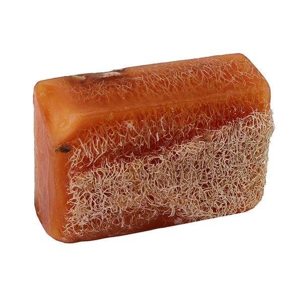 Levant’s Naturals - Wholesale Bar Soap - Exfoliating Loofah Soap Bar, Luffa Soap, 100% Handmade Soap - Nourishing, Hydrating, Moisturizing Soap For Face and Body - Glycerin Soap With Loofah Inside - GREAT For Sensitive Skin, 4.2 Oz.