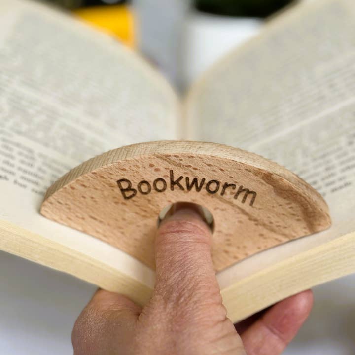 Thumb book holder - bookworm for wholesale by Craftypups