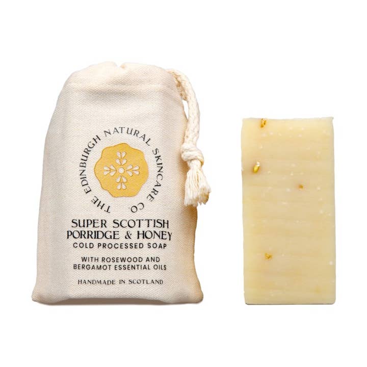 The Edinburgh Natural Skincare Company - Wholesale Bar Soap - Porridge and Honey Cold Processed Soap0