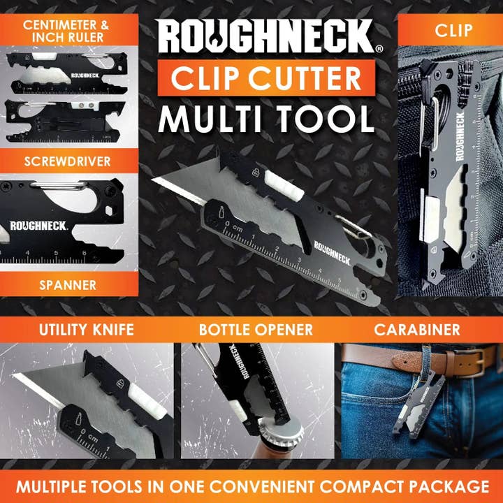 Roughneck Clip Cutter Multi-Tool Knife - 6/Display and other Purchase Wholesale cordless clipper. Free Returns & Net 60 Terms on Faire trending on Faire.