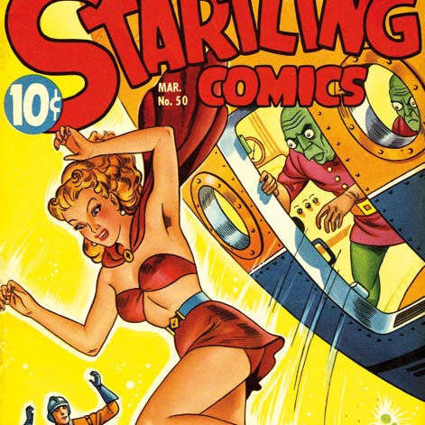 BLUE SHAKER - Wholesale Art Print - Comics - Startling 20