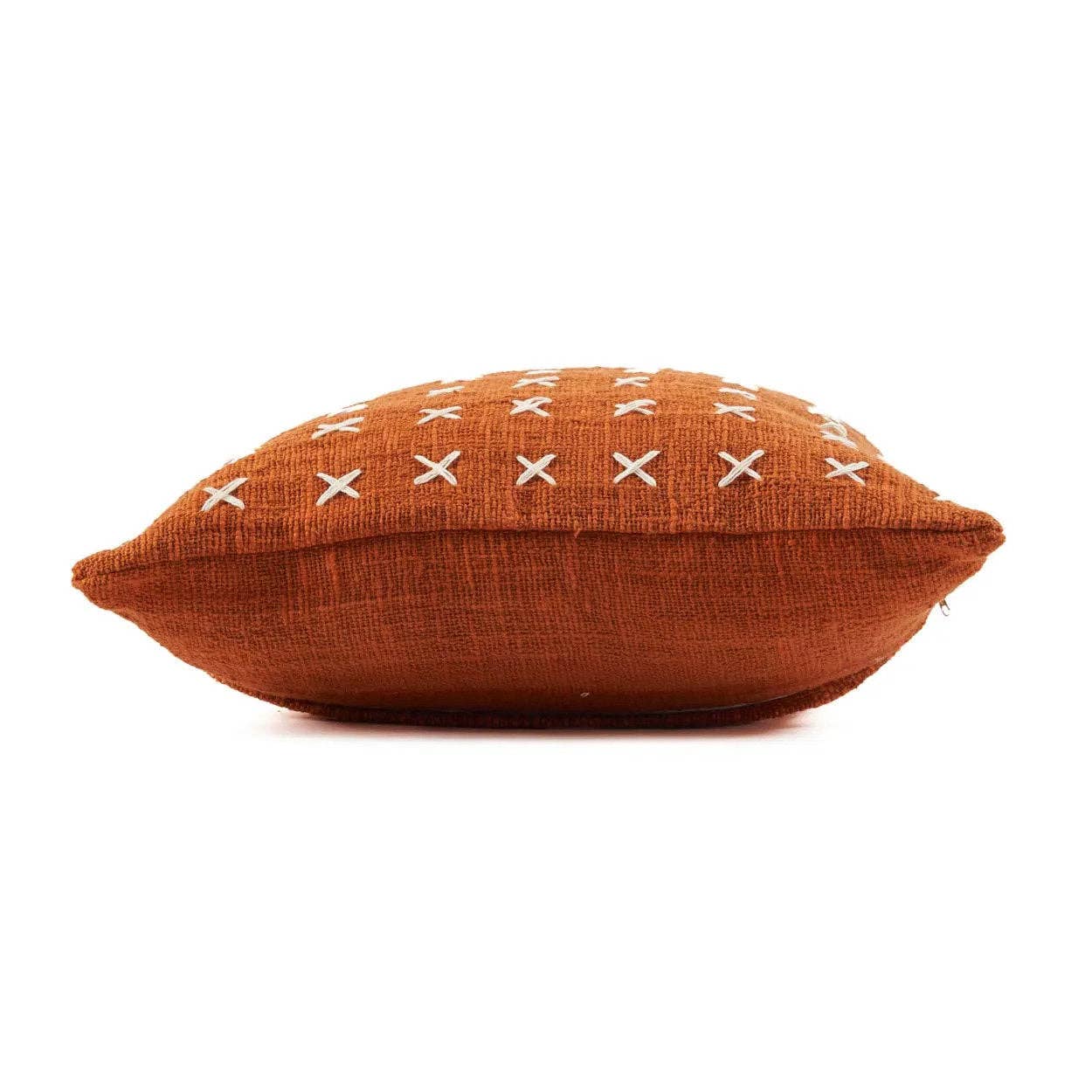 Bazar Bizar Living – Großhandel Zierkissenbezug – The Zillion Kiss Kissenbezug, Terrakottaweiß7