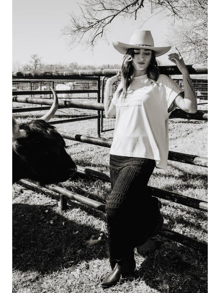 Crowned Free - Wholesale Screen Printed T-Shirt - Women's - May The Lord Bless You Tee12