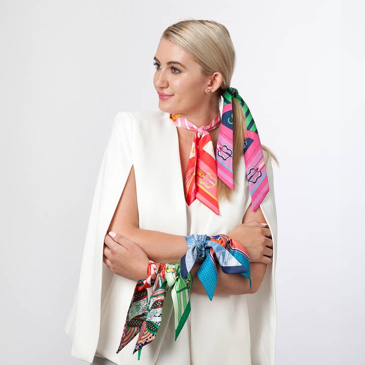 Fornash - Wholesale Scarf - Women's - Botanical Mini Scarf