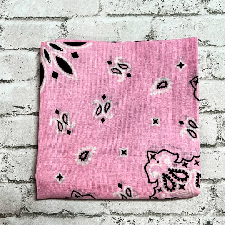 The Funky Soul - Wholesale Bandana - Unisex - Personalized Embroidered Floral Custom Name Bandana11