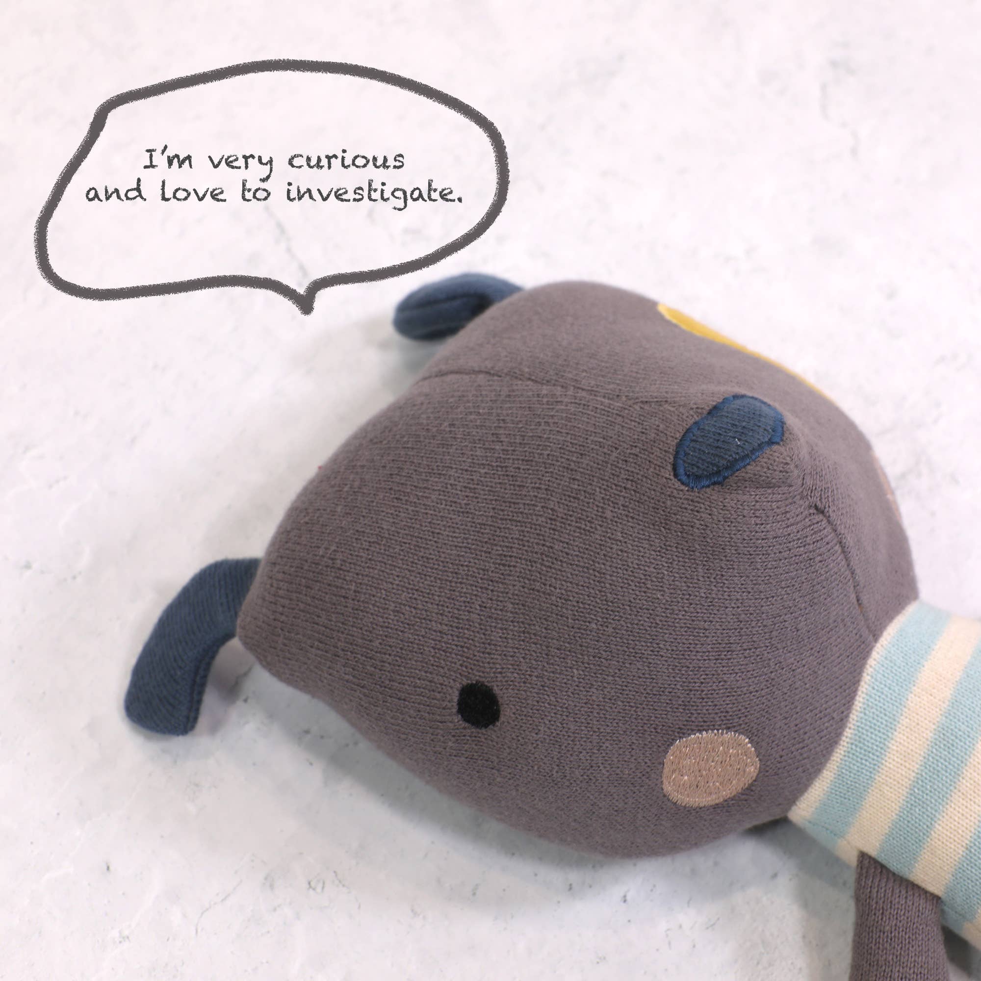 Viverano Organics - Wholesale Stuffed/Plush Toy - Kids & Baby - Phillipe Dog Organic Cotton Stuffed Animal Baby Kid Toy9