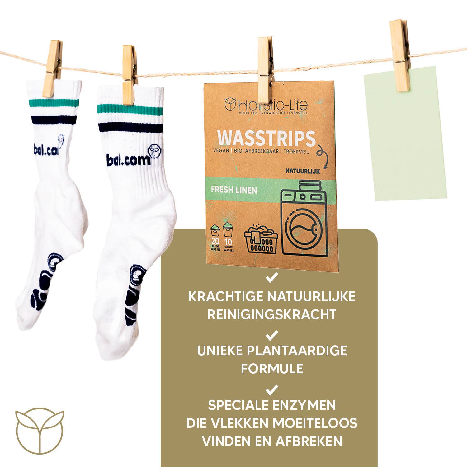 holistic-life - Wholesale Laundry Detergent Powder/Pods - Trial Pack Laundry Detergent Strips – 3x 20 washes5