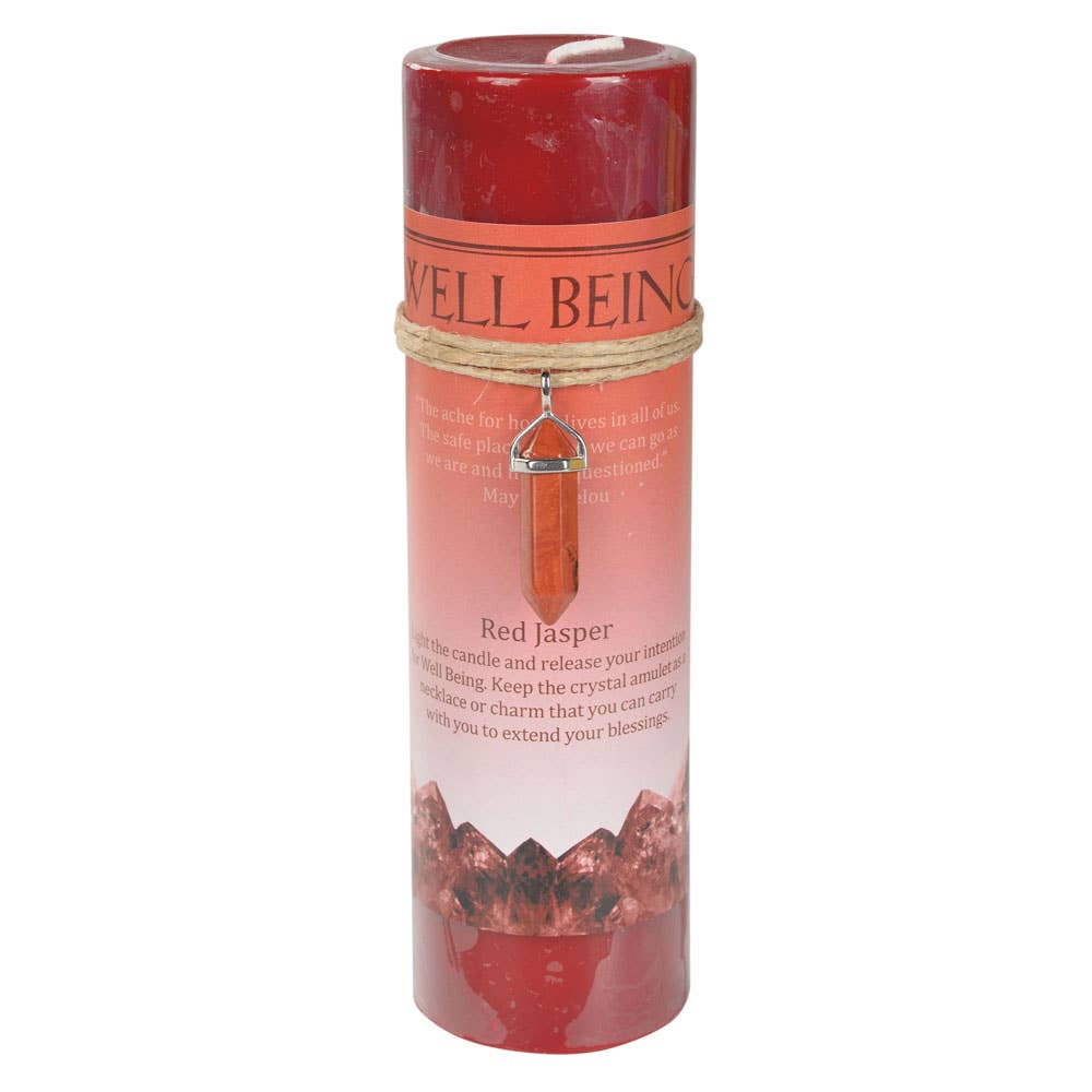 Benjamin International – wholesale Pillar candle – Crystal Energy Pendant Candle22