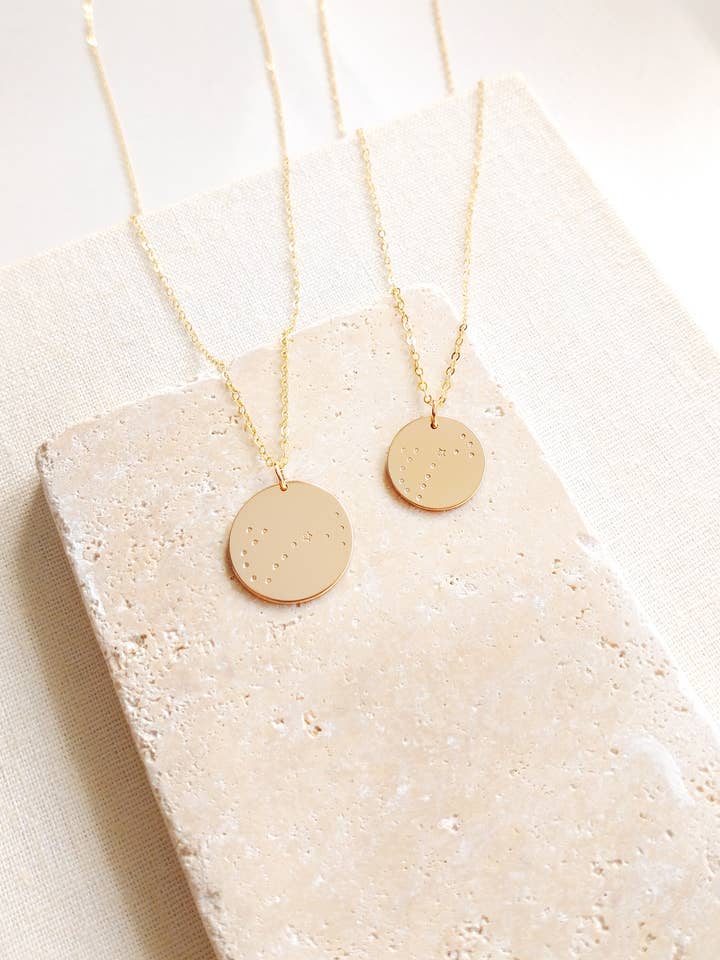 Scorpio Star Constellation Necklace for wholesale by M. Cawood