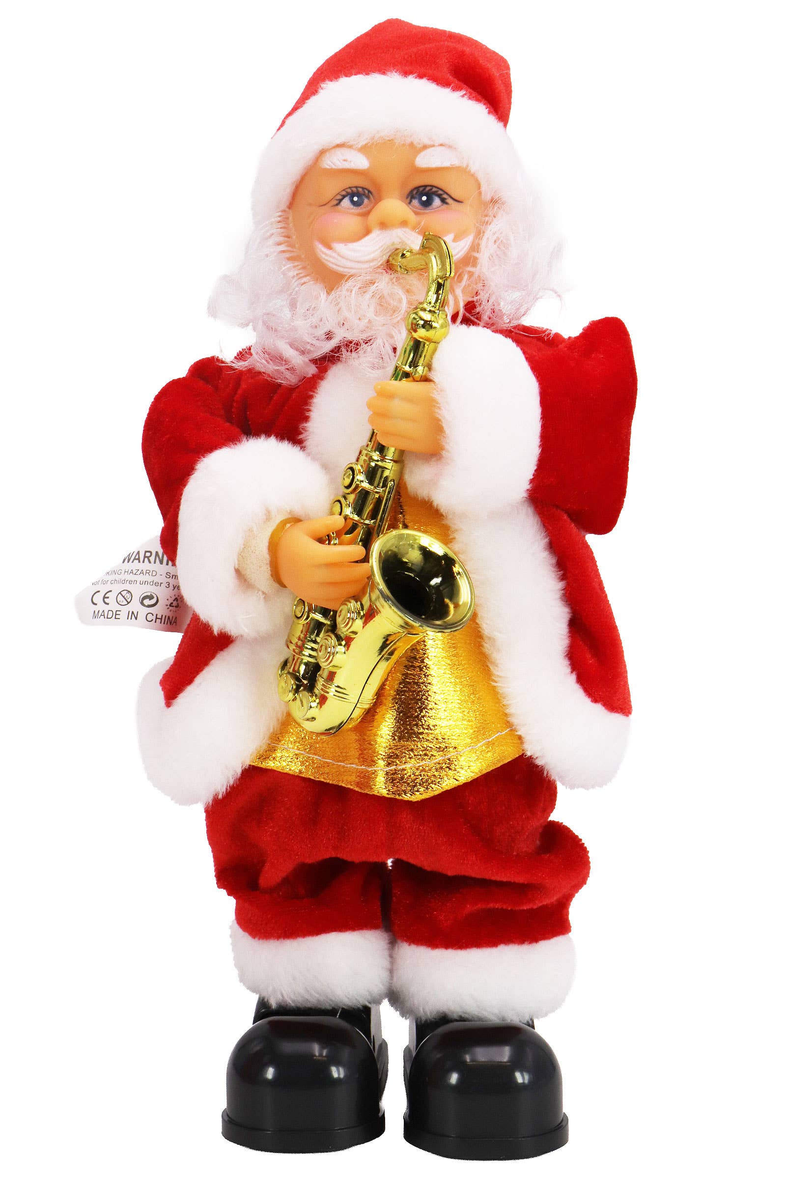 ZOALS GETOOND Dansende Muziek Kerstman Tafelblad Decoratie voor groothandel op Faire2