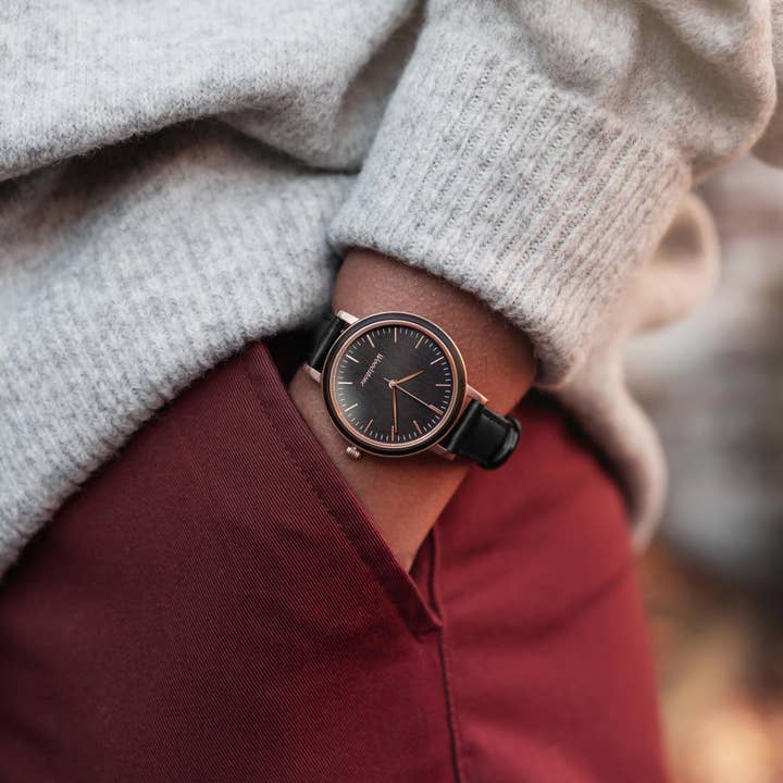 Serenity Black Sandalwood - Rosegold for wholesale by The Woodstone