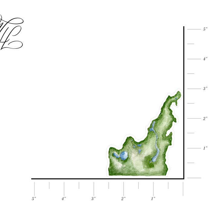 NorthHouse Creative Co. – wholesale Sticker – Leelanau County Vinyl Sticker 8