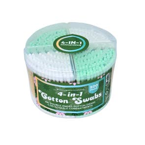 Rucci Professional - Wholesale Cotton Swab/Q-Tip - Wooden Cotton Swabs – 4-in-1 QTips | 500 Count3