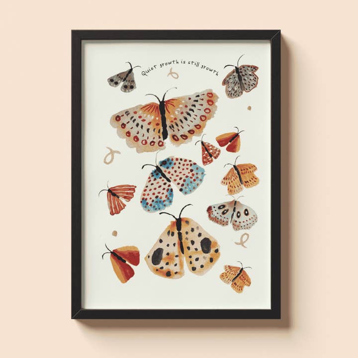 Watercolour Butterfly Art Print for wholesale by Chantelle Taylor Illustrations
