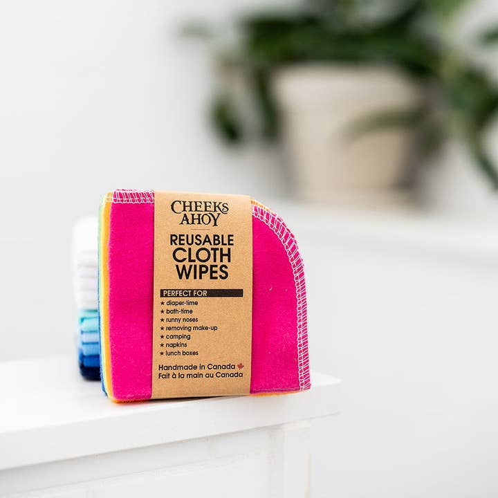Abundance Naturally Ltd. - Vente Lingettes visage et corps - Joues Ahoy | Lingettes en tissu4