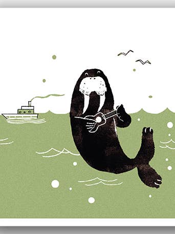 NC011 Morsa - Kyoko Nemoto para venta al por mayor de Cardiau Nico Cards