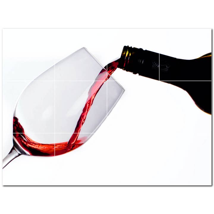 Carrelage mural en céramique Wine Grape PT501200 pour la vente par Picture-Tiles.com