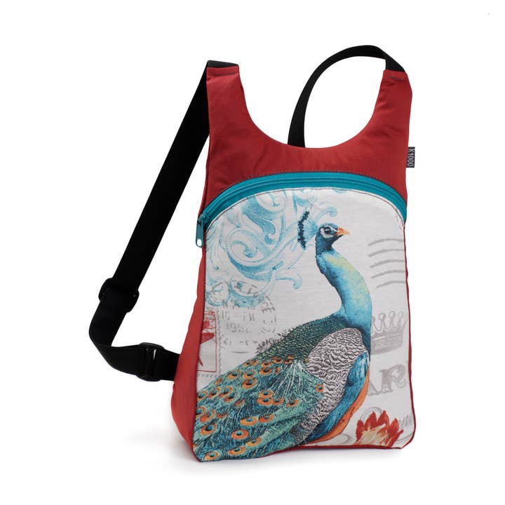 RYGGSÄCK barn CD kid PÅFÅGEL -HANDGJORD- för wholesale av K1000