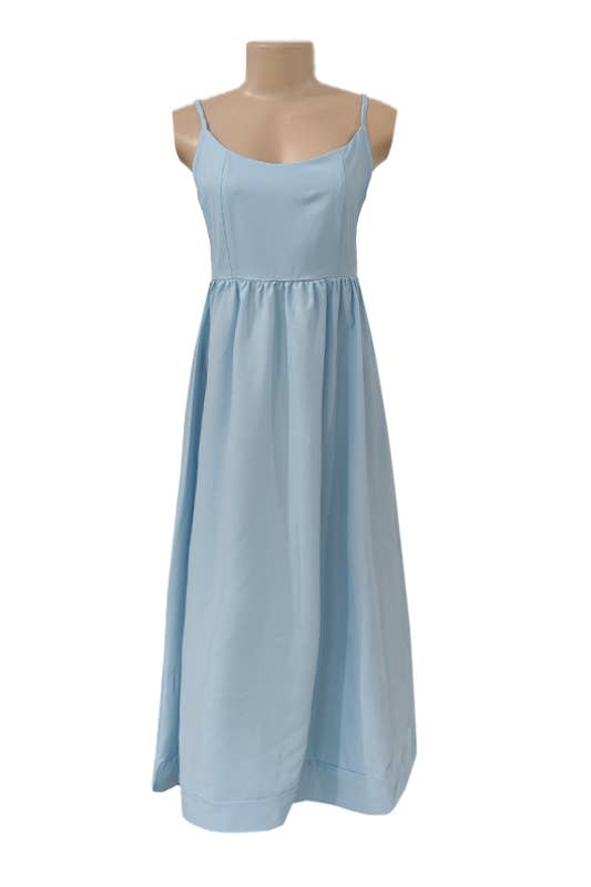 HIDDENBRAND - Wholesale Dress - Women's - Marine Life print spaghetti strap sundress6