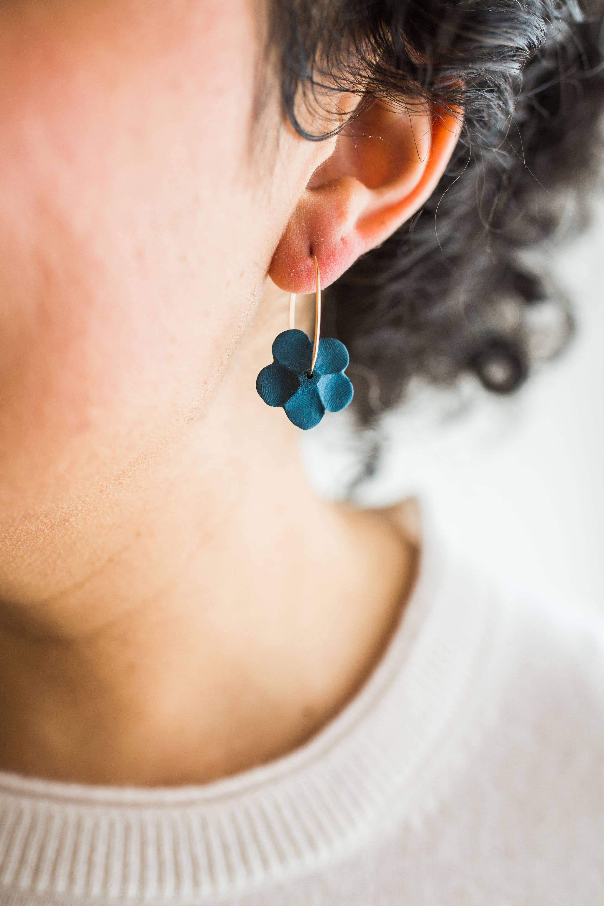 Jenna Vanden Brink Ceramics - Vendita all'ingrosso Orecchini a cerchio - Cerchi per fiori4